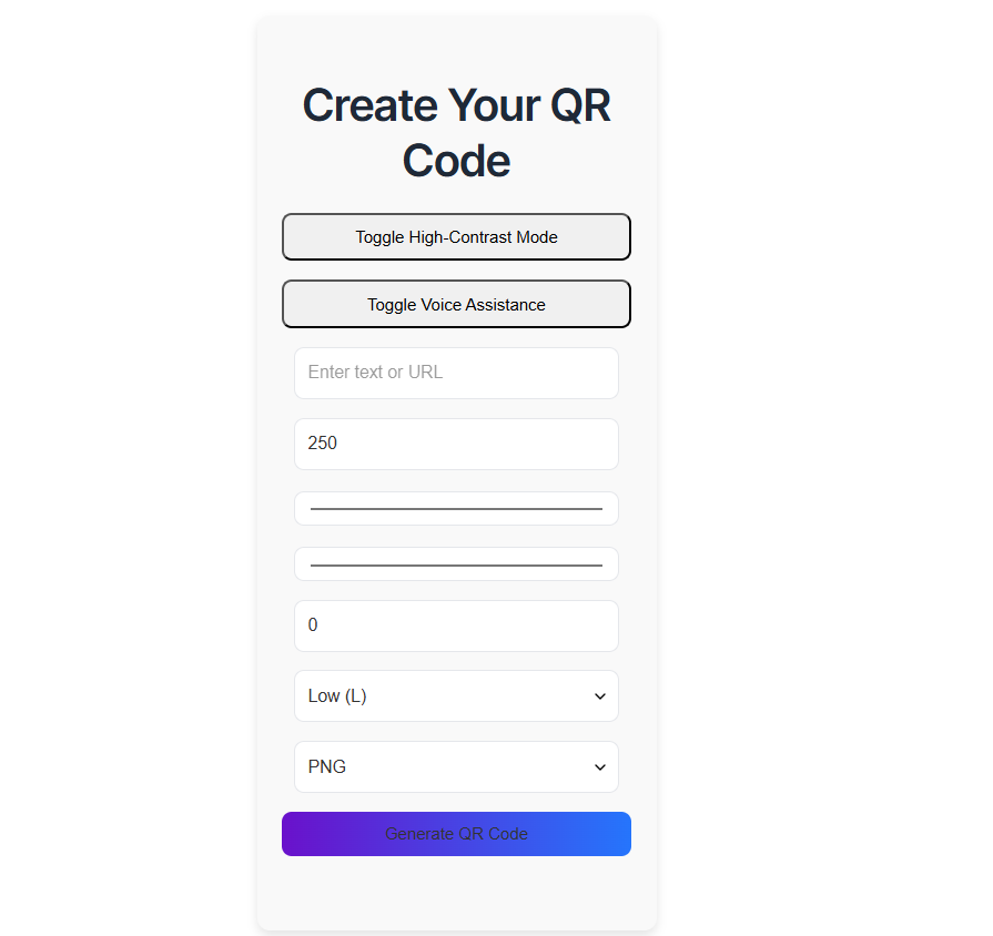 Digitize Block QR Code Generator