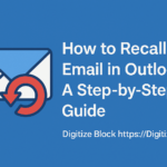 how to recall an email in outlook