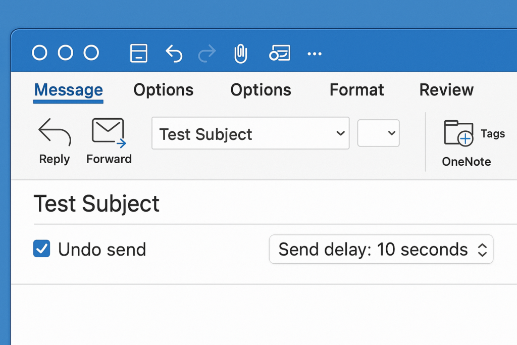 how to recall an email in outlook