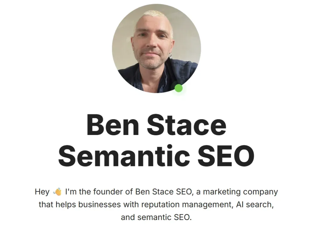 How Does Ben Stace Do Semantic SEO