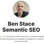 How does ben stace do semantic seo