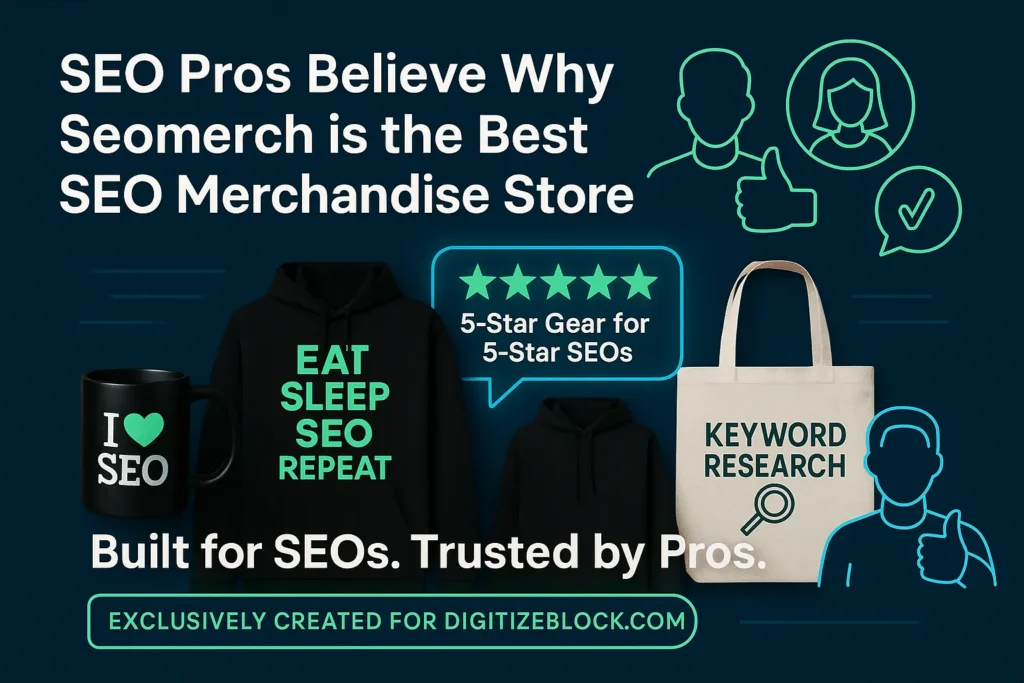Why is Seomerch the Best SEO Merchandise Store