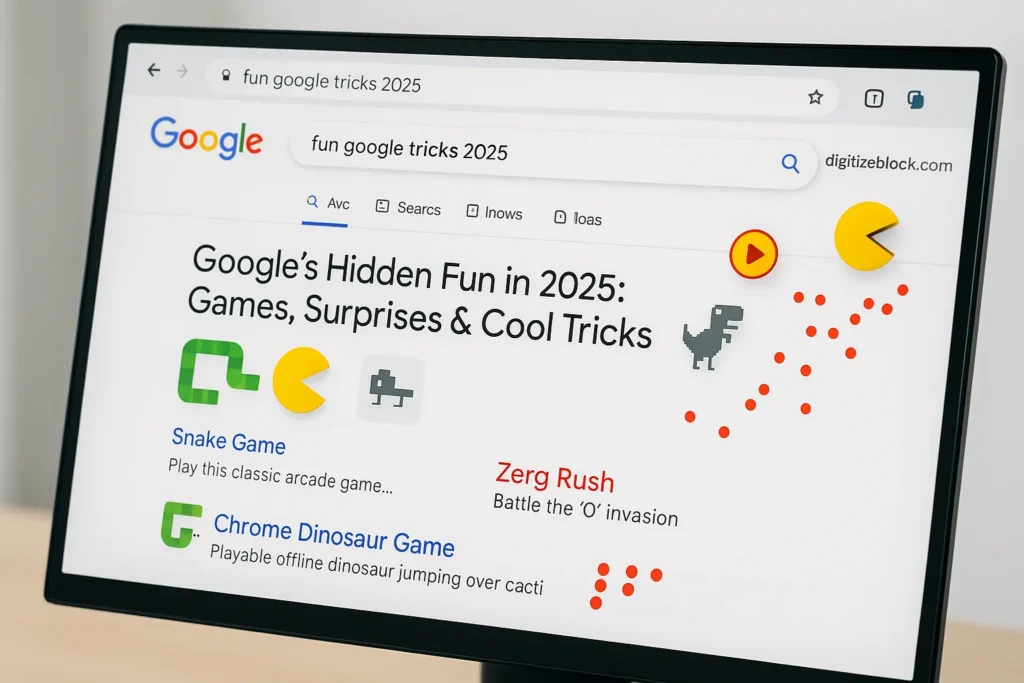 Google Tricks and All Google Easter Eggs